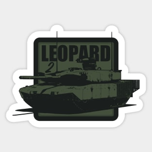 Leopard 2 Tank Sticker